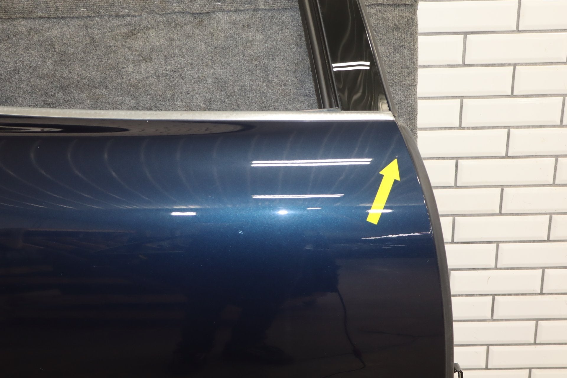 2010-2016 Porsche Panamera Right Rear Door Dark Blue Metallic ( N4 )