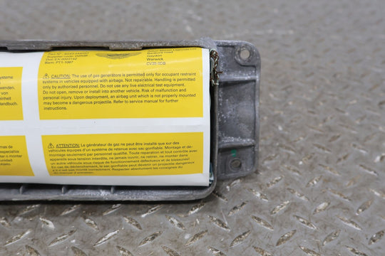 2010 Aston Martin V8 Vantage Right Passenger Dash Mounted Airbag OEM