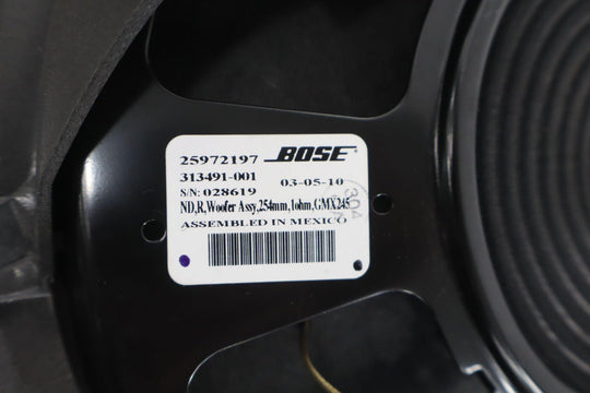 2010 C6 Corvette Grand Sport LH&RH Pair Bose Door Speakers