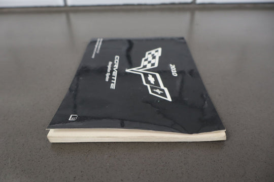 2010 C6 Corvette Owners Manual W/Navigation System Manual