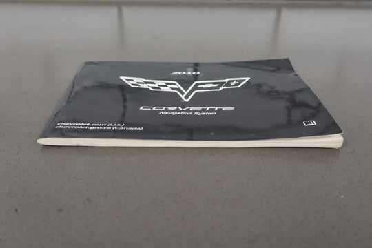 2010 C6 Corvette Owners Manual W/Navigation System Manual