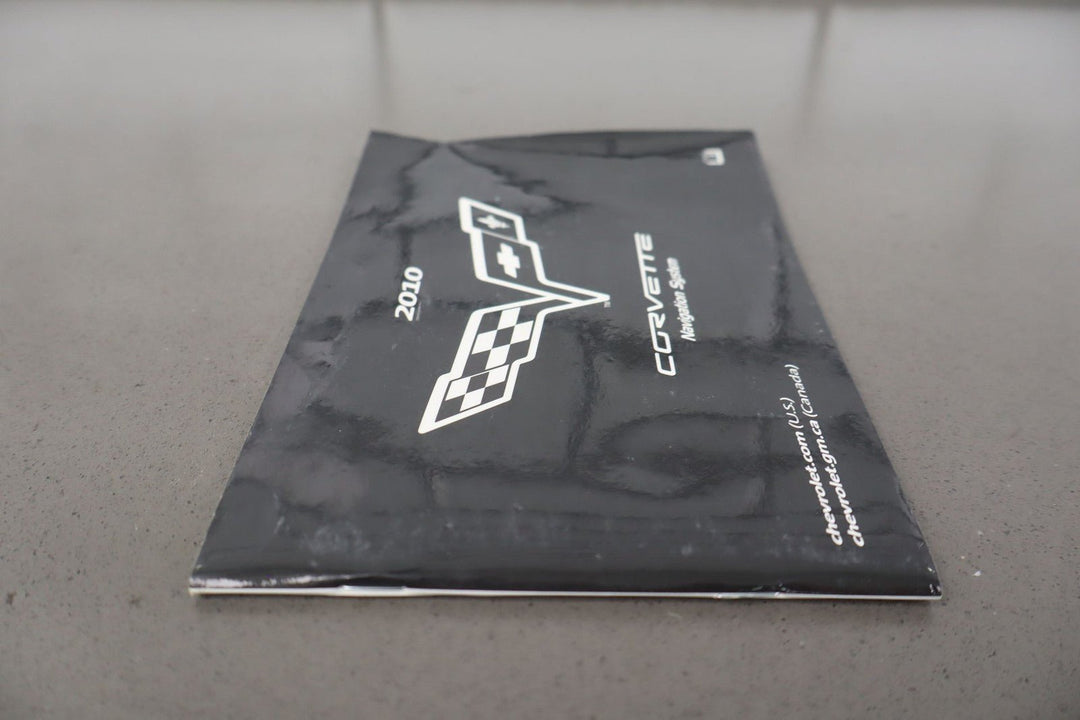 2010 C6 Corvette Owners Manual W/Navigation System Manual