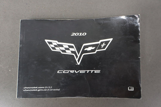 2010 C6 Corvette Owners Manual W/Navigation System Manual