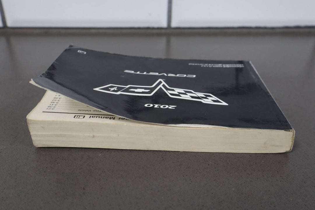 2010 C6 Corvette Owners Manual W/Navigation System Manual