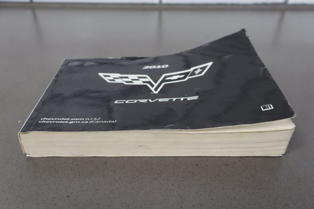 2010 C6 Corvette Owners Manual W/Navigation System Manual