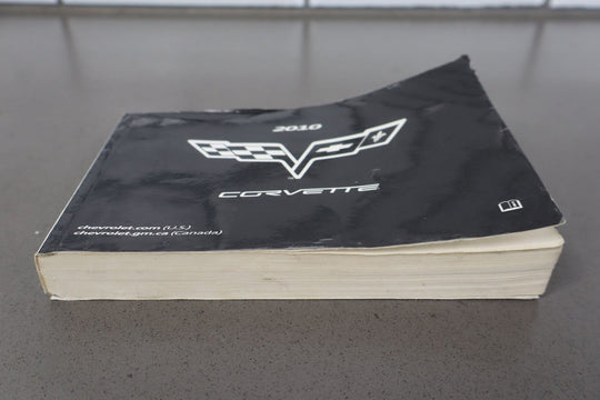 2010 C6 Corvette Owners Manual W/Navigation System Manual
