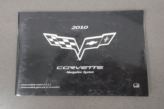 2010 C6 Corvette Owners Manual W/Navigation System Manual