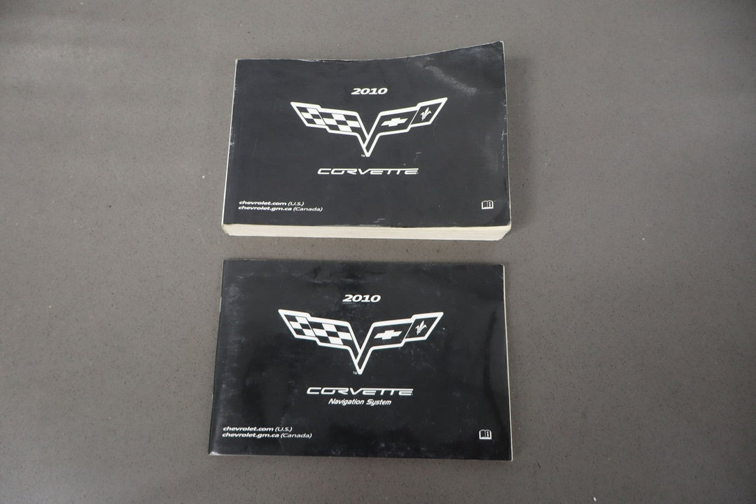 2010 C6 Corvette Owners Manual W/Navigation System Manual