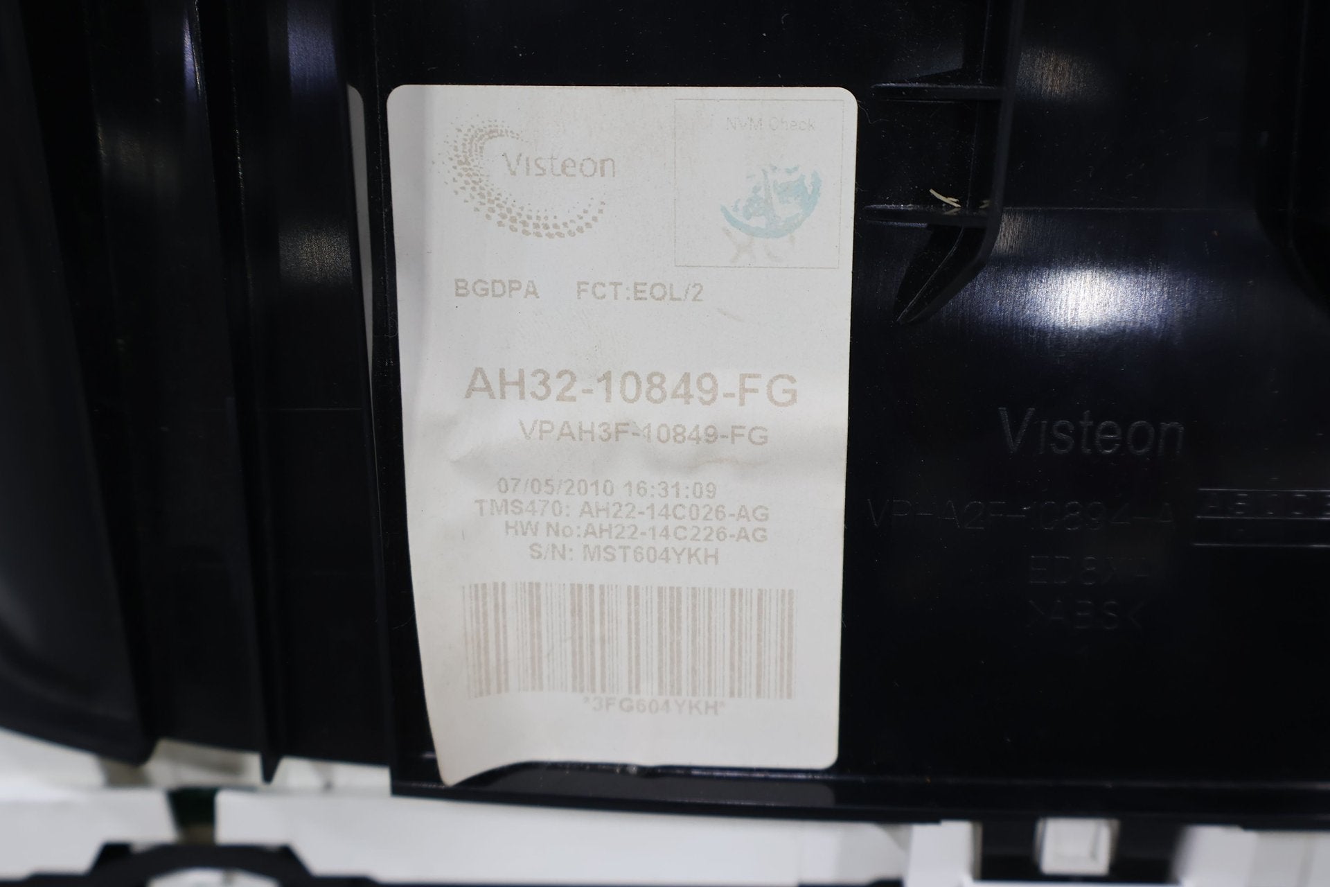 2010 Land Rover Range Rover Sport- Speedometer