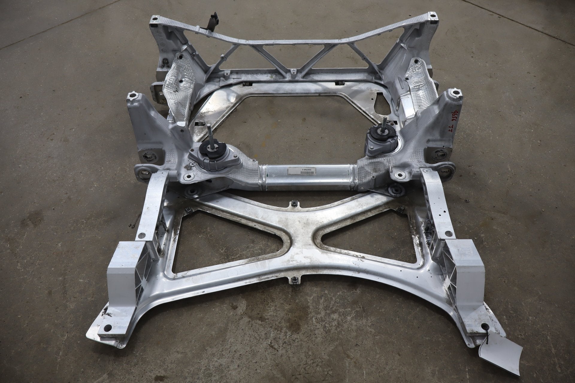 2010 Porsche Panamera 4 S Bare Front Suspension Crossmember