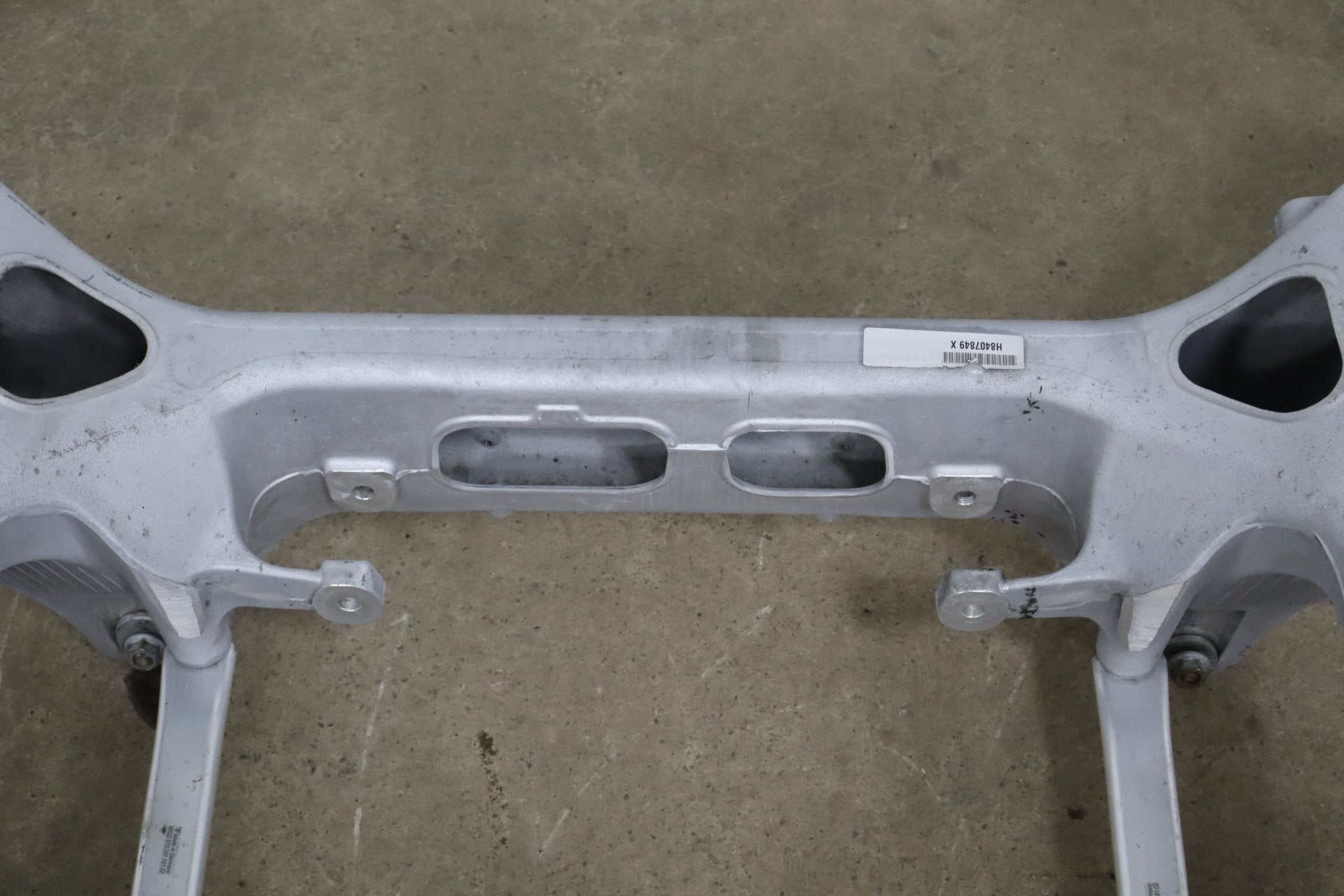 2010 Porsche Panamera 4 S Bare Rear Suspension Crossmember
