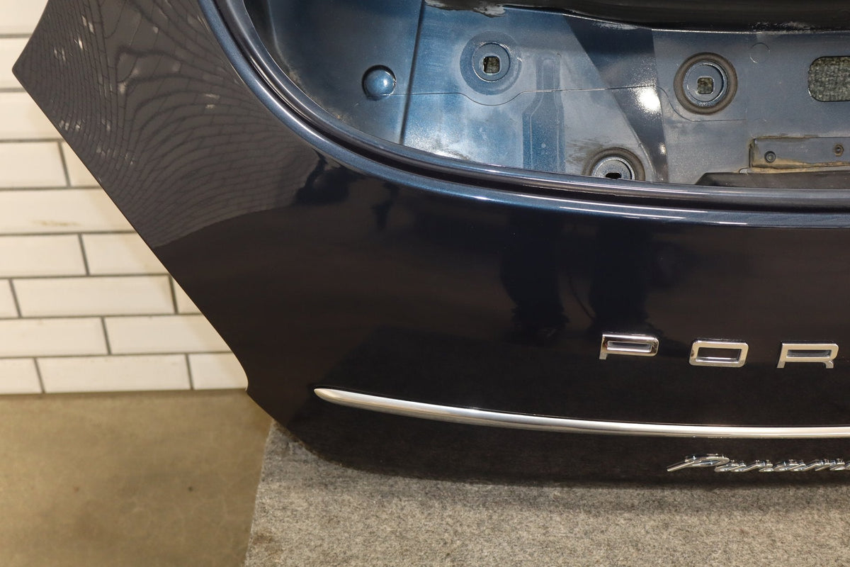 2010 Porsche Panamera 4 S Decklid/Tailgate Dark Blue Metallic N4