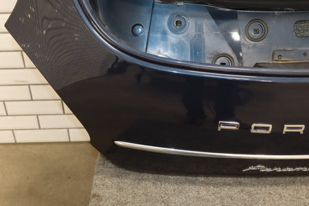 2010 Porsche Panamera 4 S Decklid/Tailgate Dark Blue Metallic N4