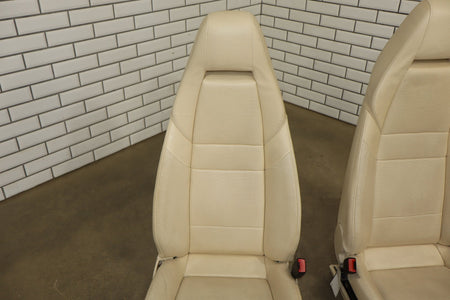 2010 Porsche Panamera 4 S Leather Seats Set Yachting Blue/ Cream BD