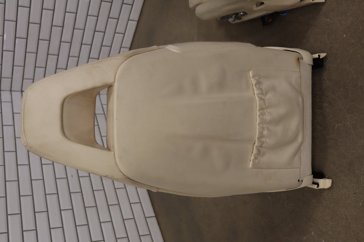2010 Porsche Panamera 4 S Leather Seats Set Yachting Blue/ Cream BD