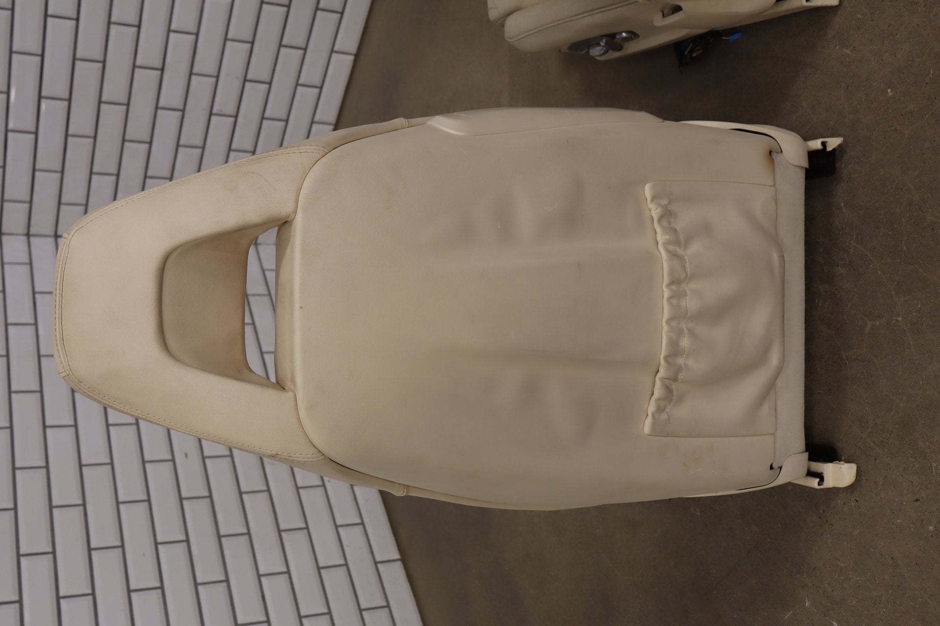 2010 Porsche Panamera 4 S Leather Seats Set Yachting Blue/ Cream BD