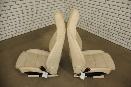 2010 Porsche Panamera 4 S Leather Seats Set Yachting Blue/ Cream BD