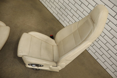 2010 Porsche Panamera 4 S Leather Seats Set Yachting Blue/ Cream BD