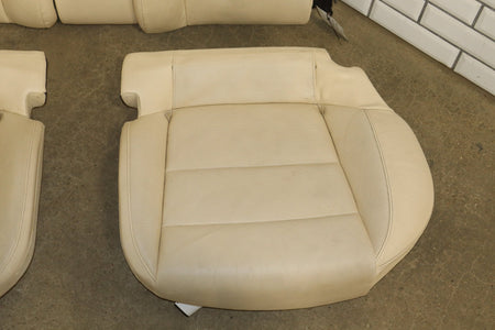 2010 Porsche Panamera 4 S Leather Seats Set Yachting Blue/ Cream BD
