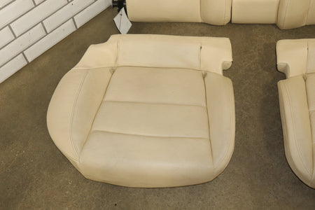 2010 Porsche Panamera 4 S Leather Seats Set Yachting Blue/ Cream BD
