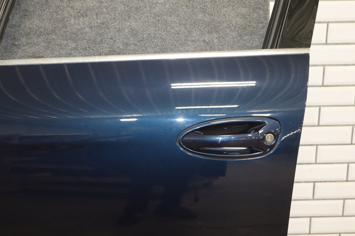 2010 Porsche Panamera 4 S Left Front Door Dark Blue Metallic N4