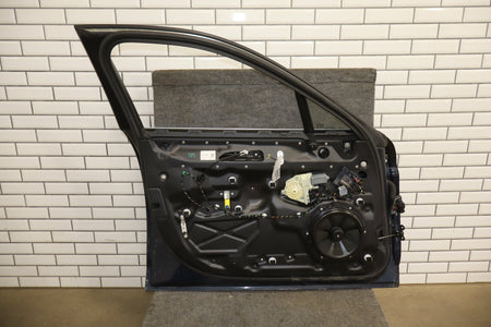 2010 Porsche Panamera 4 S Left Front Door Dark Blue Metallic N4