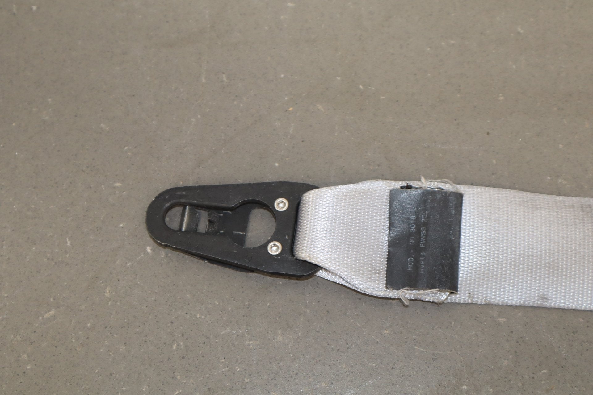 2010 Porsche Panamera 4 S Left Front Seat Belt Yachting Blue/ Cream BD