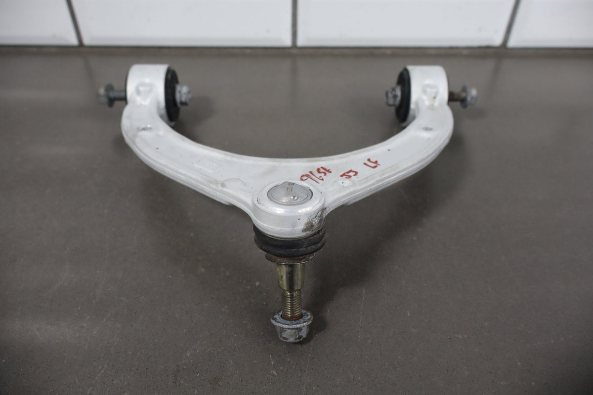 2010 Porsche Panamera 4 S Left Front Suspension Knee Control Arm Knuckle
