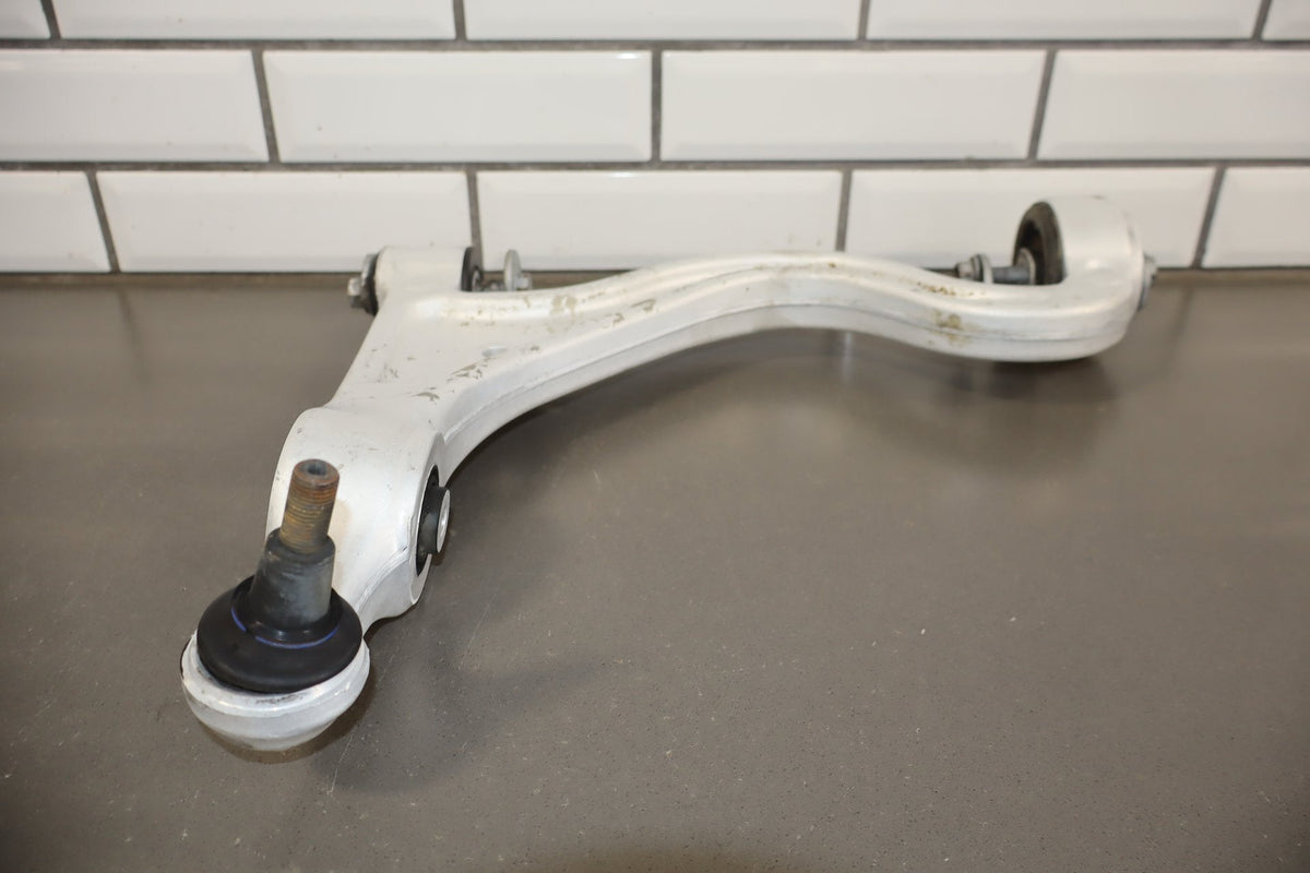 2010 Porsche Panamera 4 S Left Front Suspension Knee Control Arm Knuckle