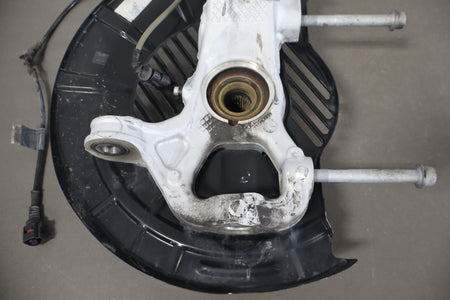 2010 Porsche Panamera 4 S Left Front Suspension Knee Control Arm Knuckle