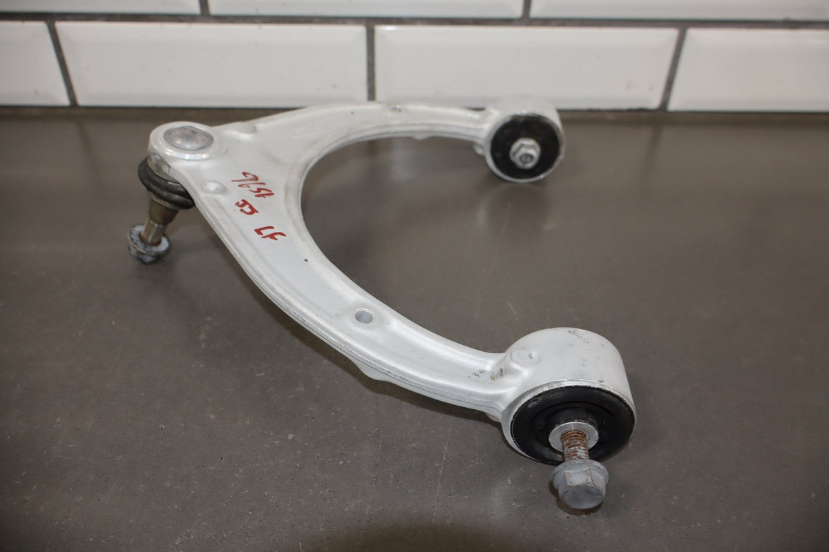 2010 Porsche Panamera 4 S Left Front Suspension Knee Control Arm Knuckle