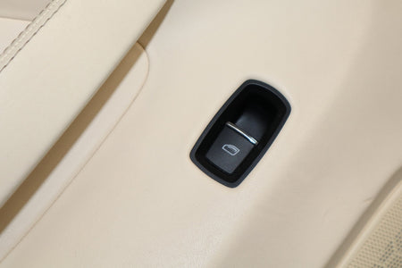 2010 Porsche Panamera 4 S Left Rear Door Panel Yachting Blue/ Cream BD
