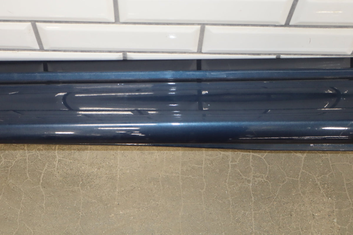 2010 Porsche Panamera 4 S Left Rocker Molding Dark Blue Metallic N4