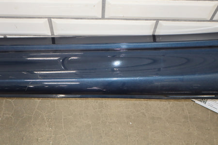 2010 Porsche Panamera 4 S Left Rocker Molding Dark Blue Metallic N4