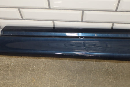 2010 Porsche Panamera 4 S Left Rocker Molding Dark Blue Metallic N4