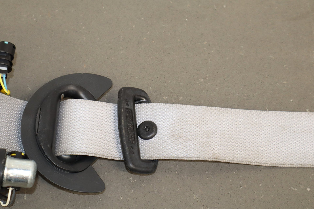 2010 Porsche Panamera 4 S Right Front Seat Belt Yachting Blue/ Cream BD