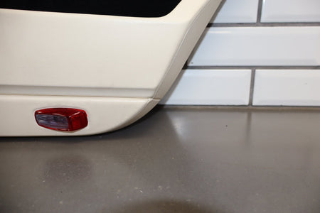 2010 Porsche Panamera 4 S Right Rear Door Panel Yachting Blue/ Cream BD