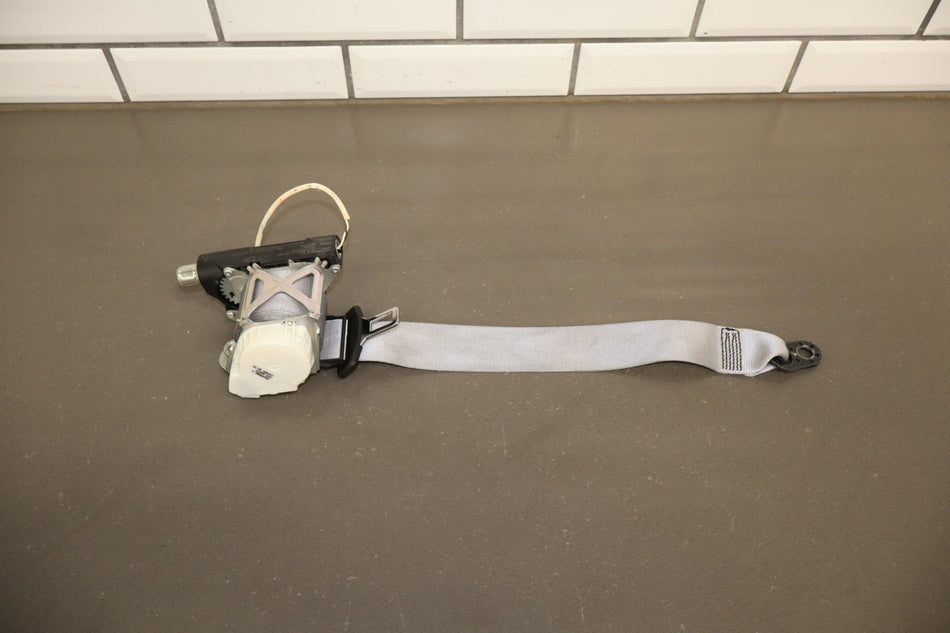 2010 Porsche Panamera 4 S Right Rear Seat belt Yachting Blue/ Cream BD