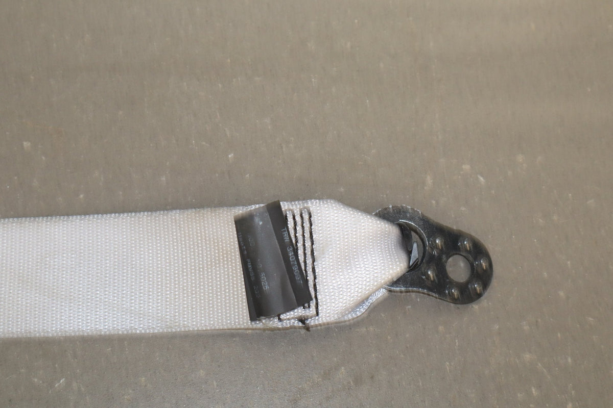 2010 Porsche Panamera 4 S Right Rear Seat belt Yachting Blue/ Cream BD