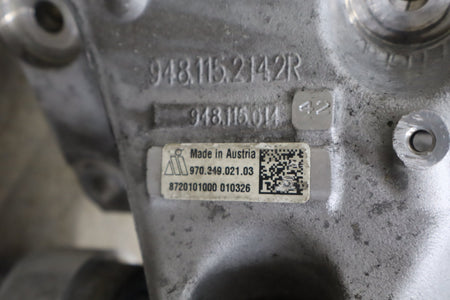 2010 Porsche Panamera 4S AWD Front Carrier Differential Assembly