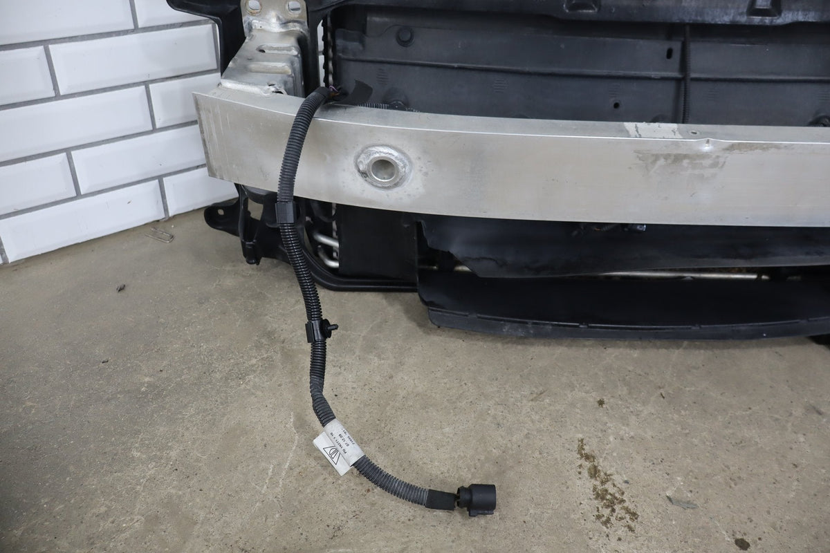 2010 Porsche Panamera 4S Loaded Radiator Core Support Assembly OEM