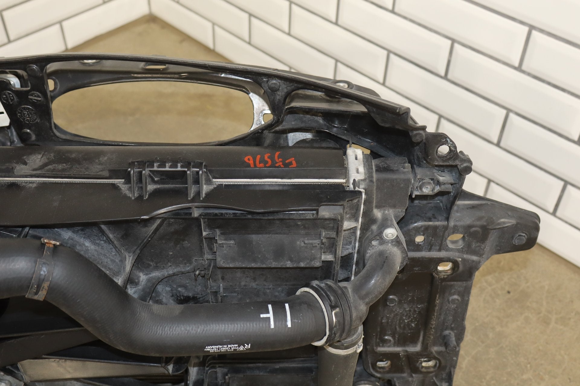 2010 Porsche Panamera 4S Loaded Radiator Core Support Assembly OEM