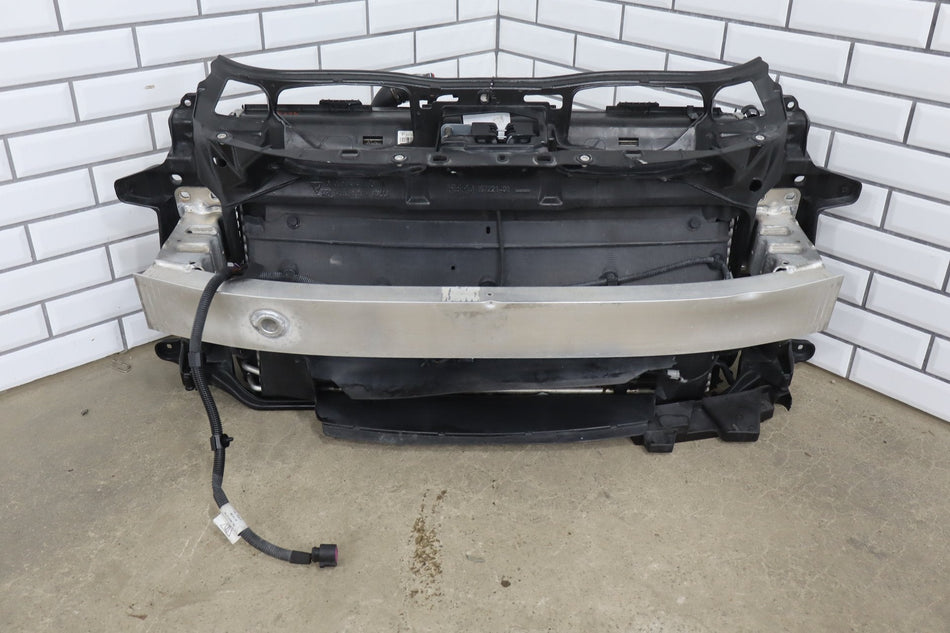 2010 Porsche Panamera 4S Loaded Radiator Core Support Assembly OEM