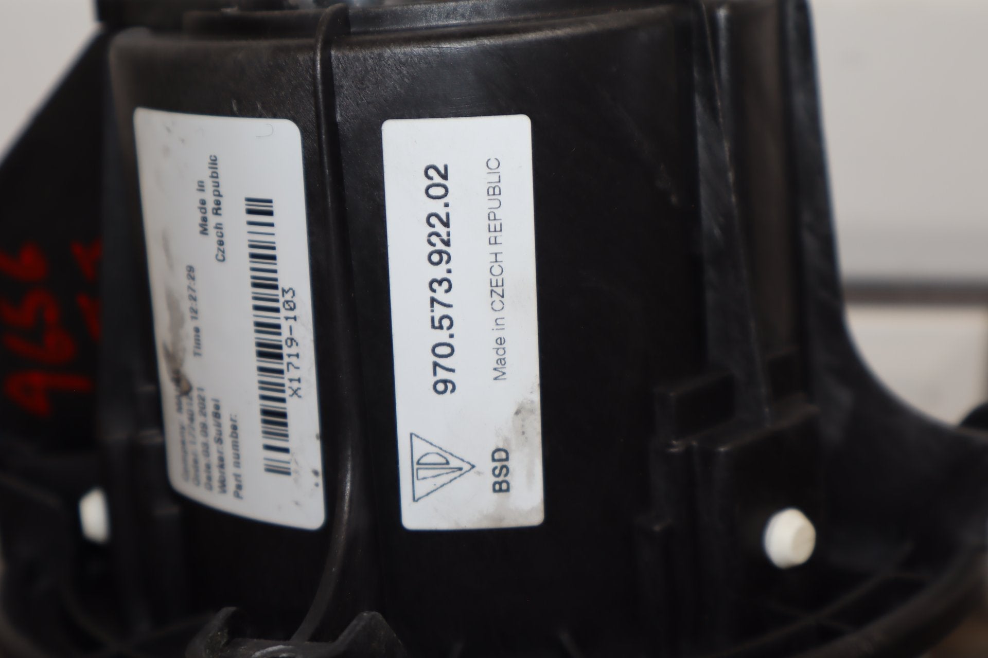 2010 Porsche Panamera Blower Motor OEM