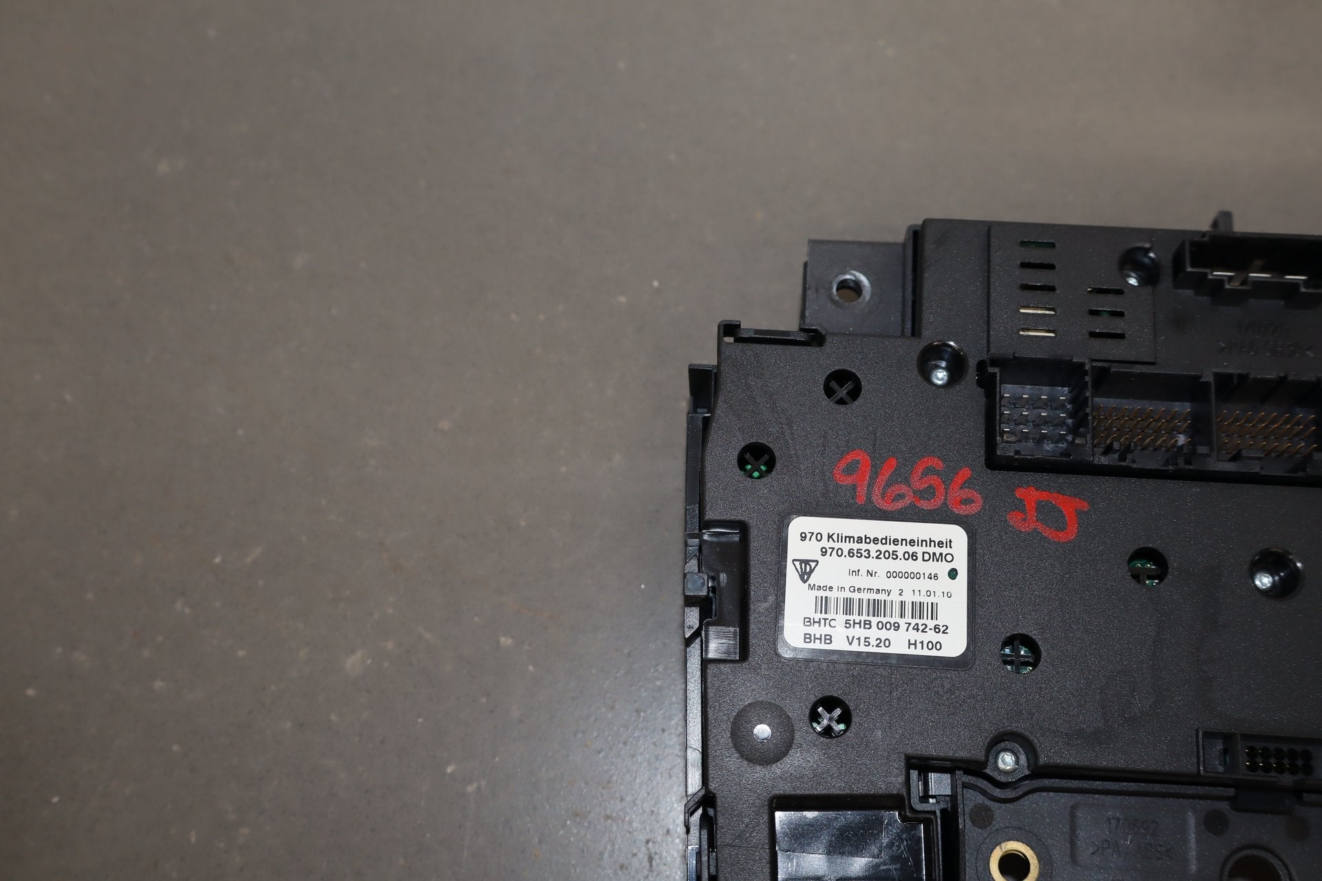 2010 Porsche Panamera Climate Control OEM