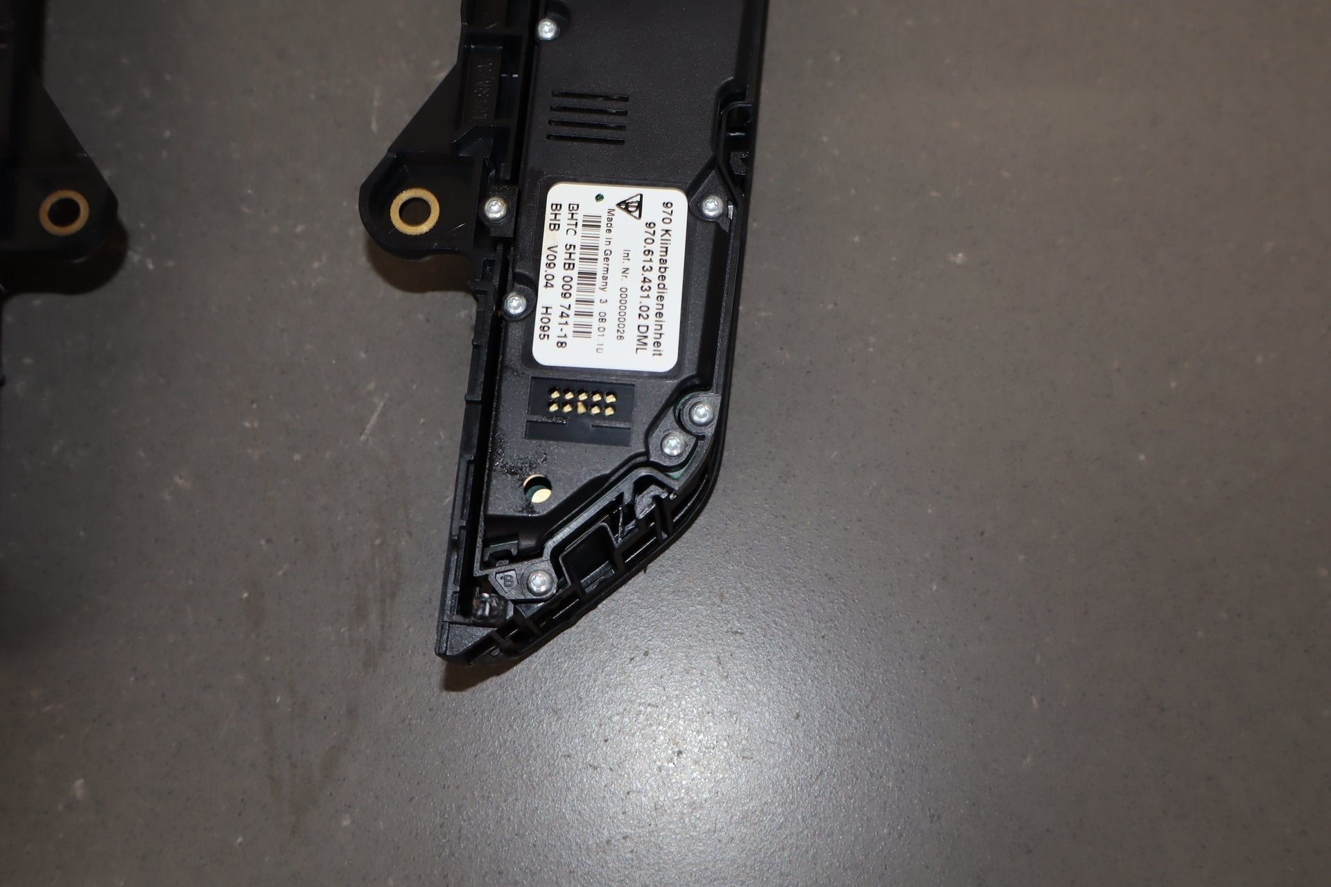 2010 Porsche Panamera Climate Control OEM
