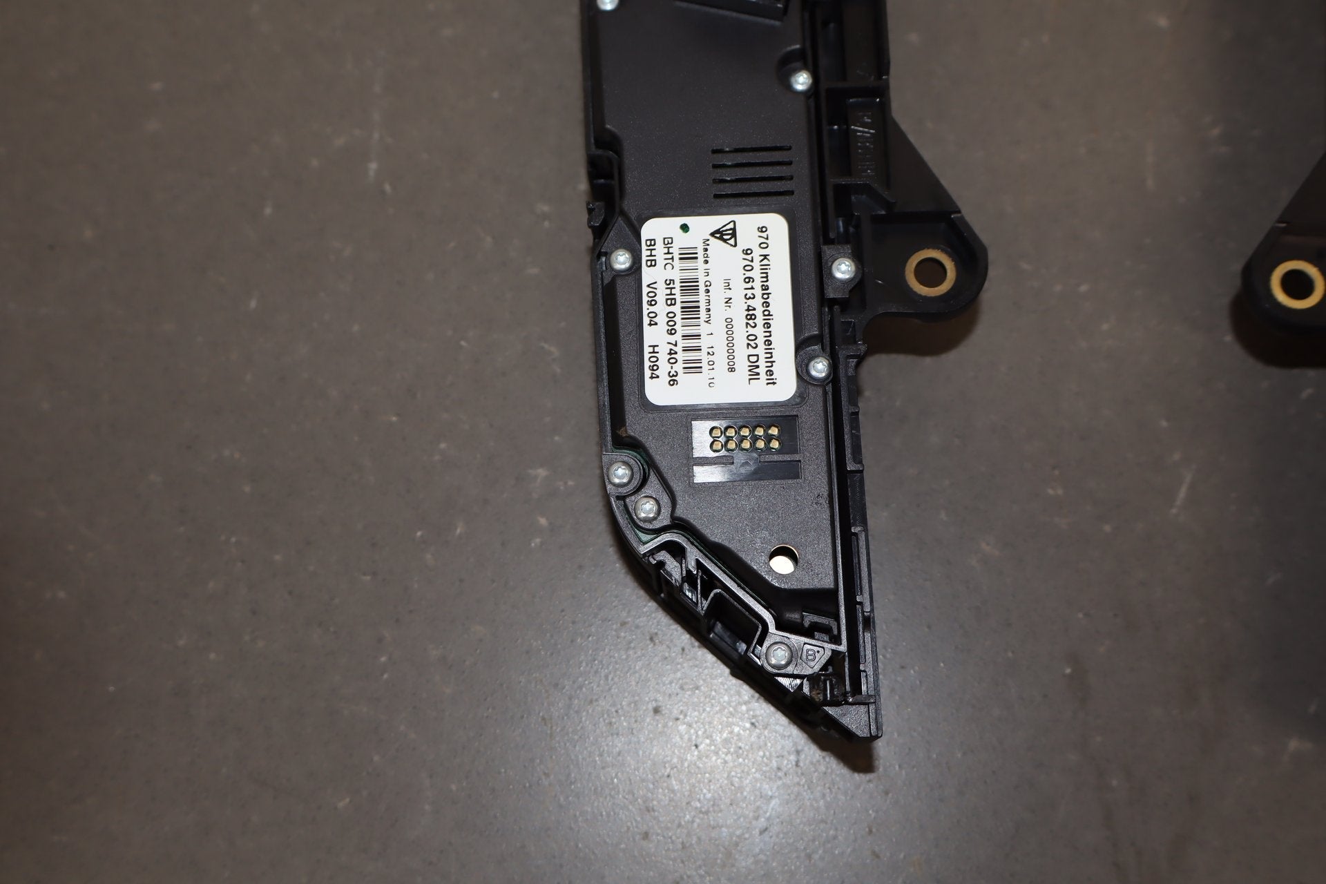 2010 Porsche Panamera Climate Control OEM