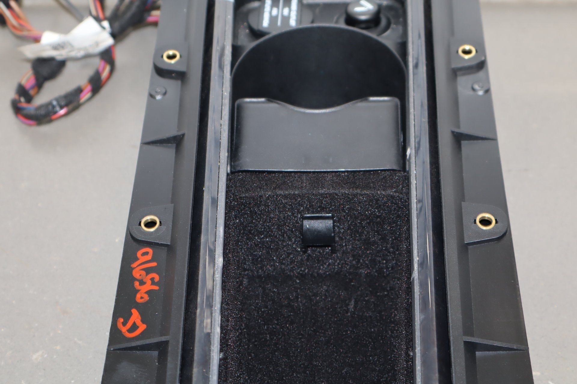 2010 Porsche Panamera Cup Holder OEM Center Console Mounted