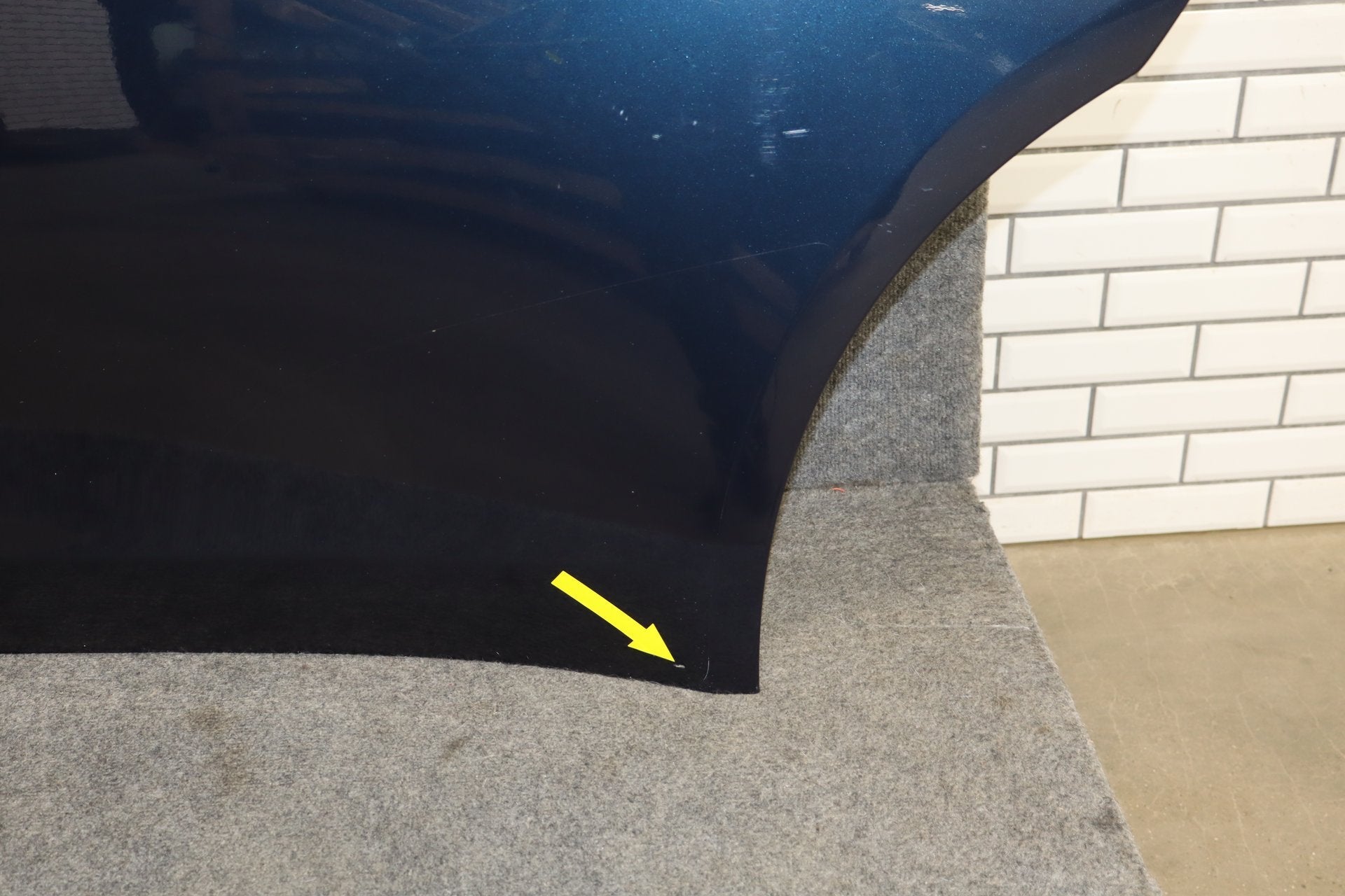 2010 Porsche Panamera Left Rear Door Dark Blue Metallic ( N4 )