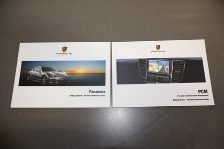 2010 Porsche Panamera Owners Handbook OEM